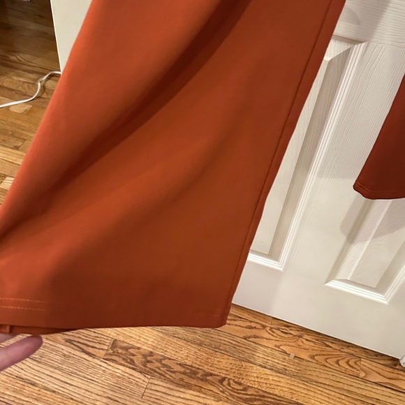 Dickies Burnt Orange Scrub Top and Pants - Picture 7 of 8